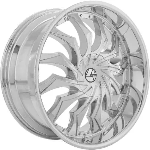 Azara AZA-515 Chrome 22x9.5 +25