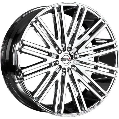 Heavy Hitters HH12 Chrome 22x9.5 +30