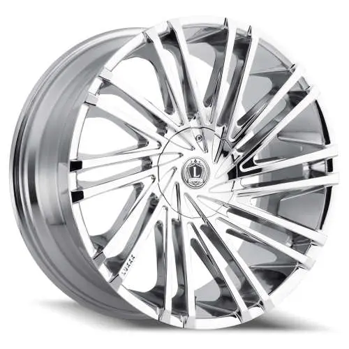 Luxxx Alloys LUX17V Chrome 22x9 +33