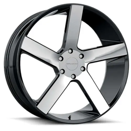 Vision Switch Back Black Machined 20x9 +30