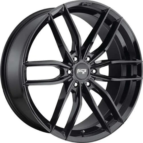 Niche Vosso Gloss Black 20x9 +35