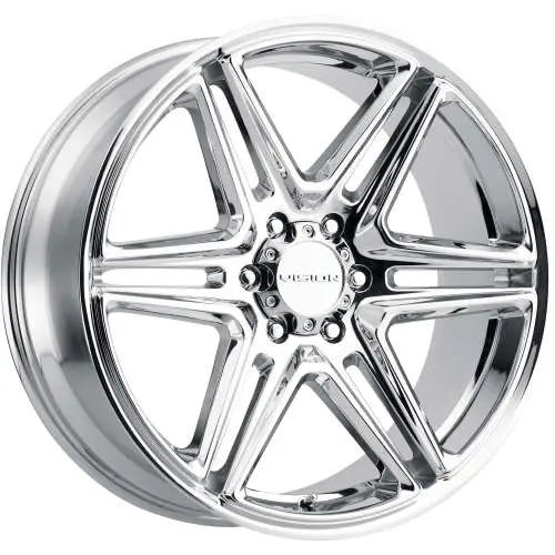 Vision Wedge Chrome 20x9 +30