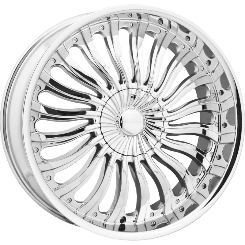 Elure 33 Chrome 22x8 +38