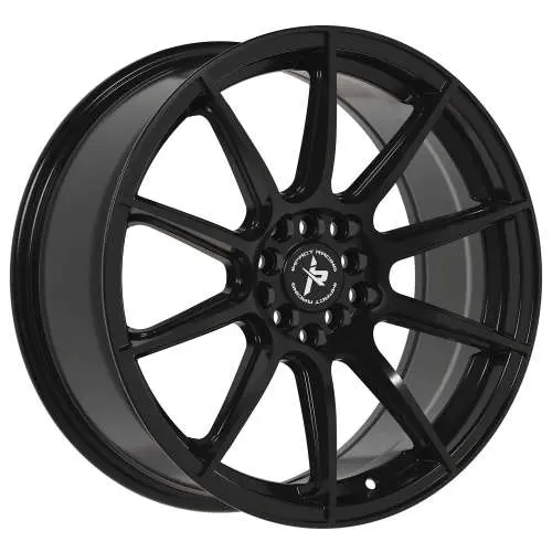 Impact Racing 502 Gloss Black 18x8 +38