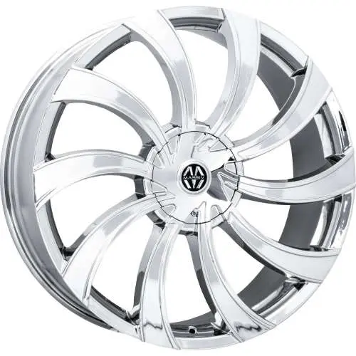 Massiv 922 Chrome 22x8.5 +38