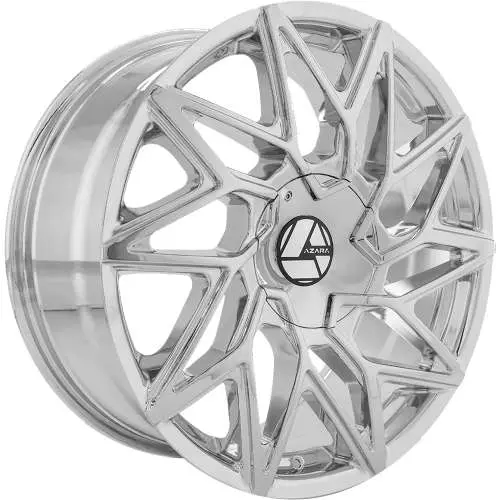 Azara AZA-511 Chrome 22x8.5 +38