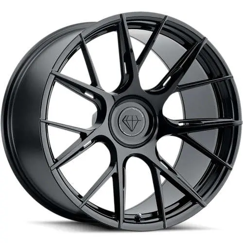 Blaque Diamond BD-F18 Black 19x8.5 +35