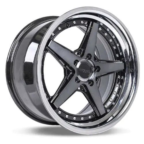 Rennen CSL-7 Black 19x8.5 +33