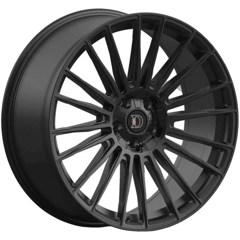 Defy D12 Satin Black 20x8.5 +38
