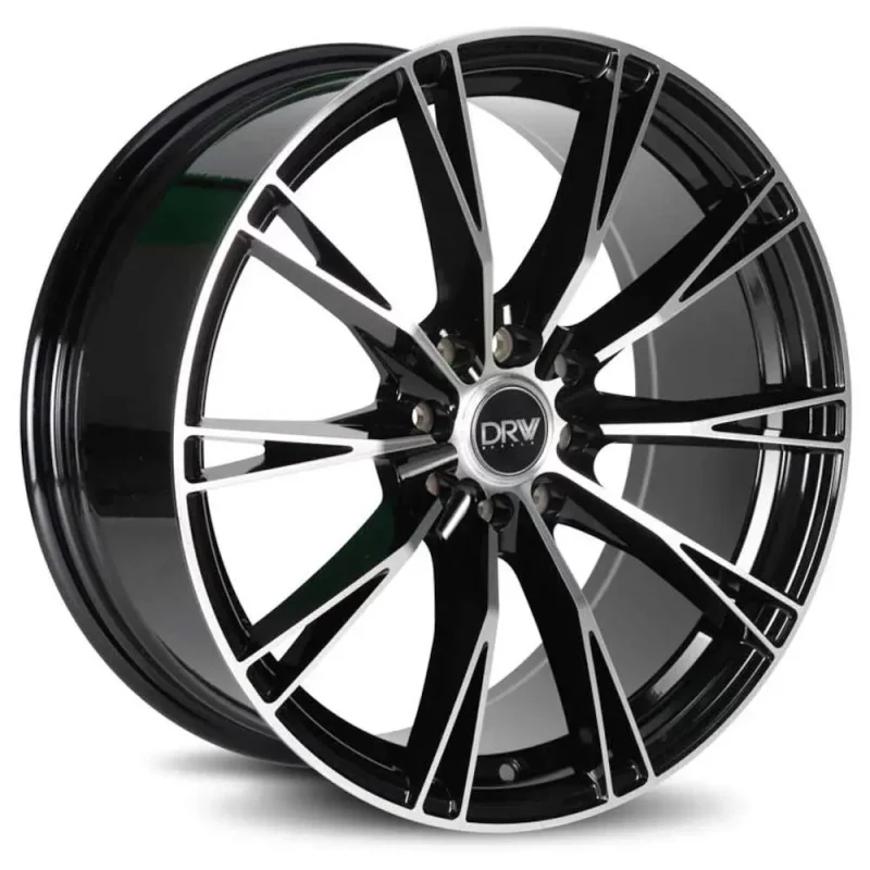 DRW D23 Black Machined 18x8 +38