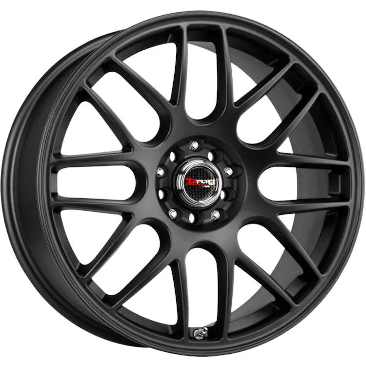 Drag DR34 Flat Black 18x8 +40