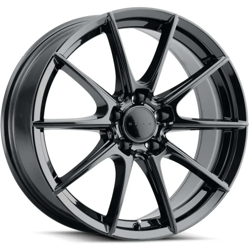 Drag DR82 Gloss Black 18x8 +40