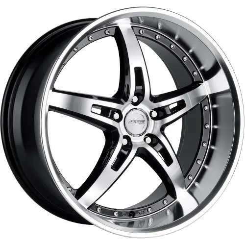 MRR GT5 Machined Black 19x8.5 +35