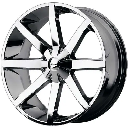 KMC KM651 Chrome 22x9.5 +38