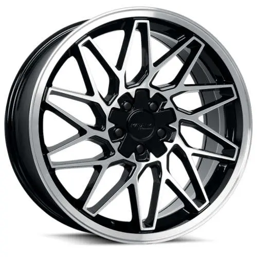 Katana KR09 Black Machined 18x8 +40