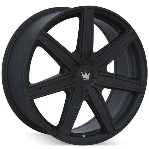 Mazzi Laguna Matte Black 22x8.5 +38