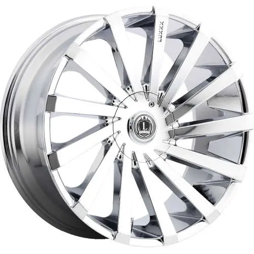 Luxxx Alloys LUX13 Chrome 22x8.5 +35