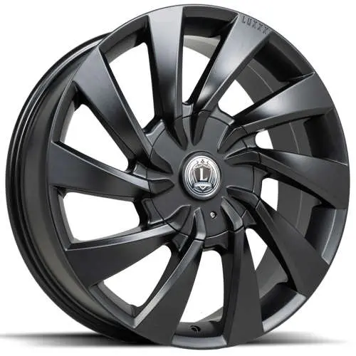 Luxxx Alloys LUX30 Satin Black 20x8.5 +30