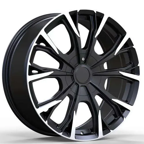 Luxxx Alloys LUX46 Black Machined 20x8.5 +35