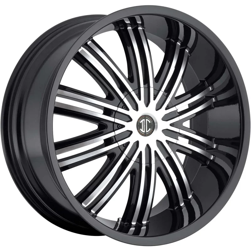 2Crave N07 Black Machined 22x9.5 +30