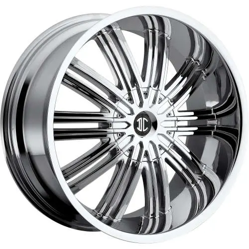 2Crave N07 Chrome 24x10 +30