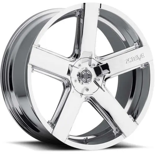 2Crave N35 Chrome 20x8.5 +35