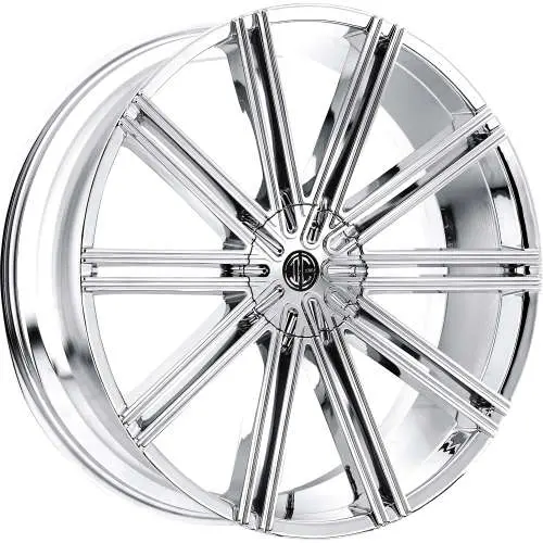 2Crave N37 Chrome 22x8.5 +38