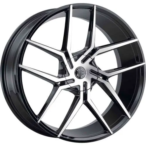 2Crave N51 Black Machined 20x8.5 +35
