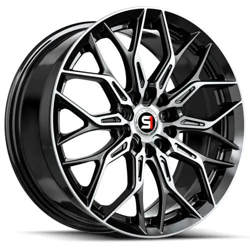 Spec-1 SP-57 Black Machined 18x8 +38