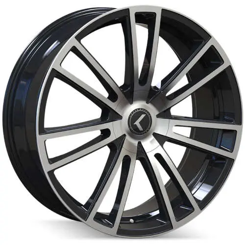 Kraze Spectra Black Machined 20x8.5 +38