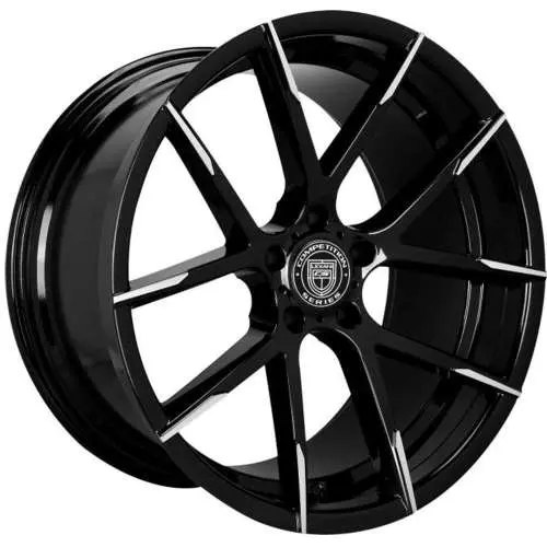 Lexani Stuttgart Black Machined 20x8.5 +35