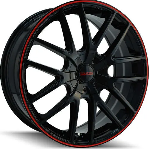 Touren TR60 Black Red 18x8 +40
