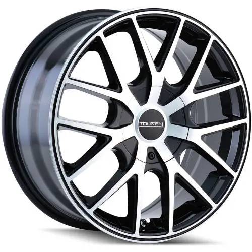 Touren TR60 Machined Black 20x8.5 +40