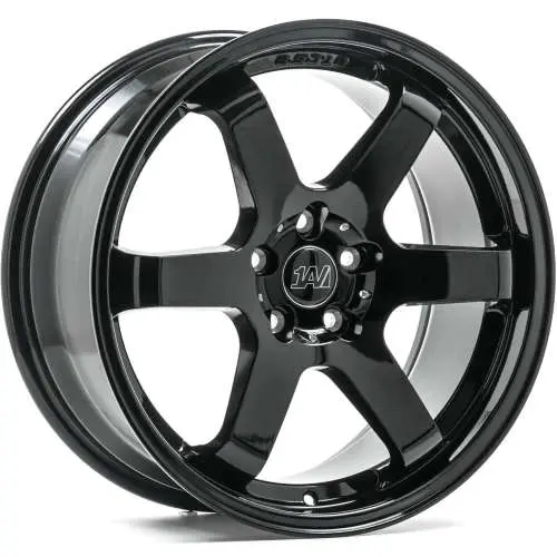 1AV ZX6 Gloss Black 18x8.5 +40