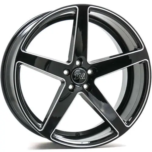 1AV ZX9 Black Milled 20x8.5 +40