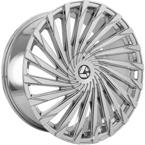 Azara AZA-501 Chrome 22x8.5 +38