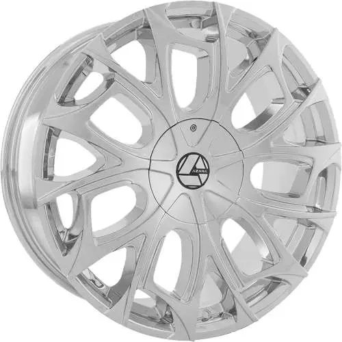 Azara AZA-512 Chrome 20x8.5 +35