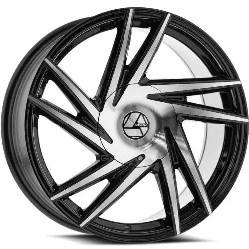 Azara AZA-529 Machined Black 20x8.5 +35