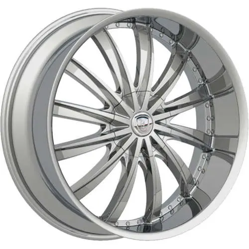 Borghini B19 Chrome 20x8.5 +35