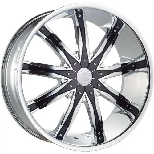 Borghini B9 Chrome 20x8.5 +35