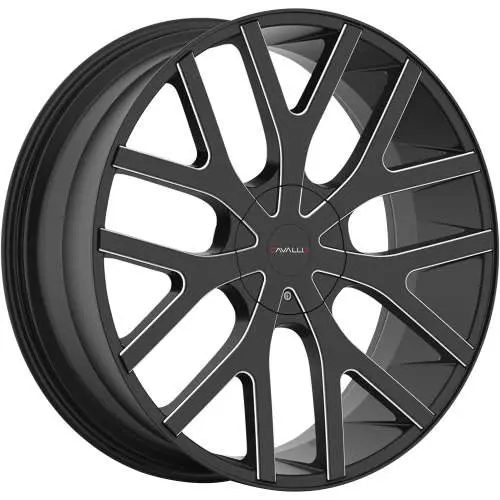 Cavallo CLV-15 Black Milled 22x8.5 +38