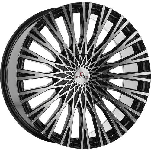 Cavallo CLV-40 Machined Black 22x8.5 +38