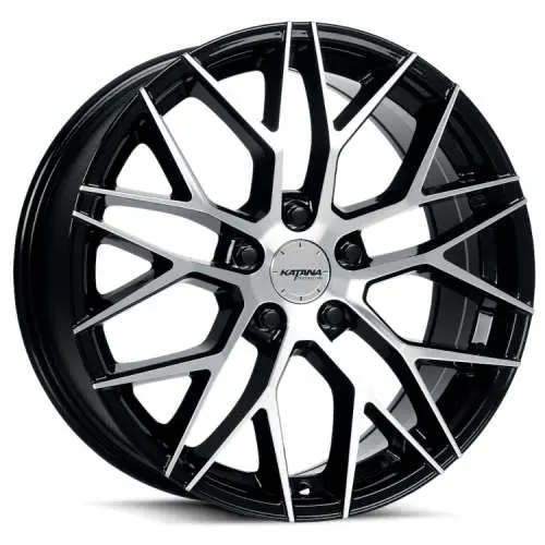Katana KR01 Black Machined 20x8.5 +40