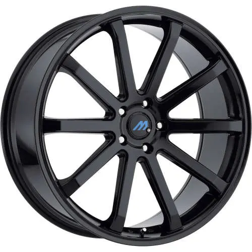 Mach ME10 Gloss Black 20x8.5 +35