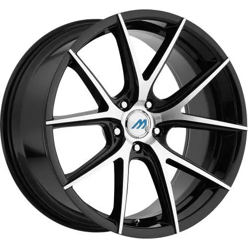 Mach ME15 Black Machined 20x8.5 +35