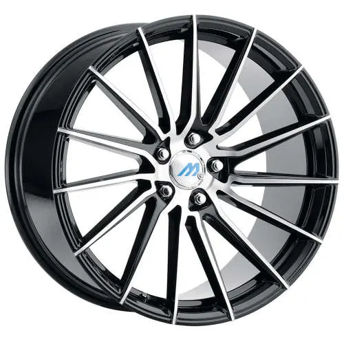 Mach ME19 Black Machined 20x8.5 +35
