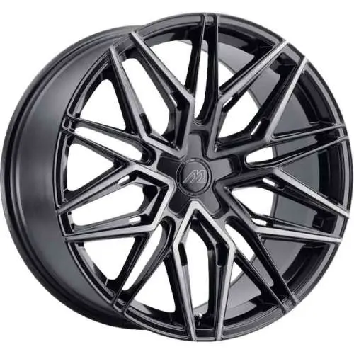 Mach MF6 Gloss Black 20x8.5 +35