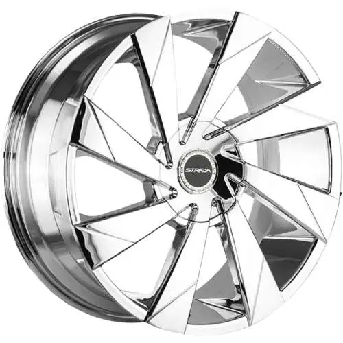 Strada Moto Chrome 20x8.5 +35