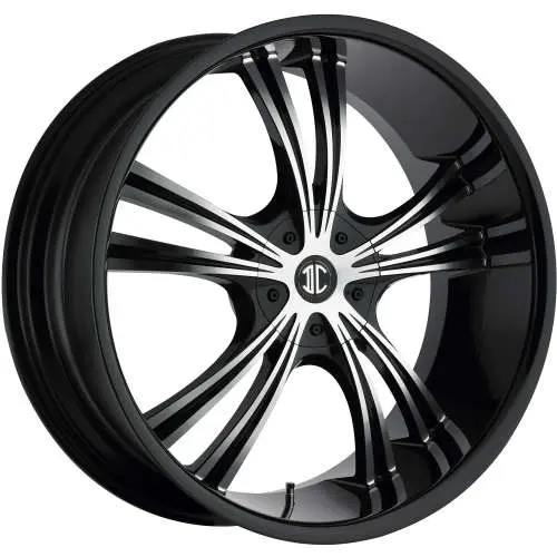 2Crave N02 Black Machined 20x8.5 +40