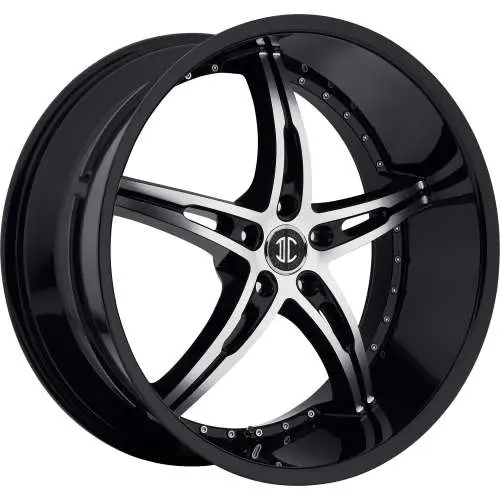 2Crave N14 Black Machined 20x8.5 +40